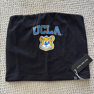 Hype and Vice UCLA Black Tube Top - Small